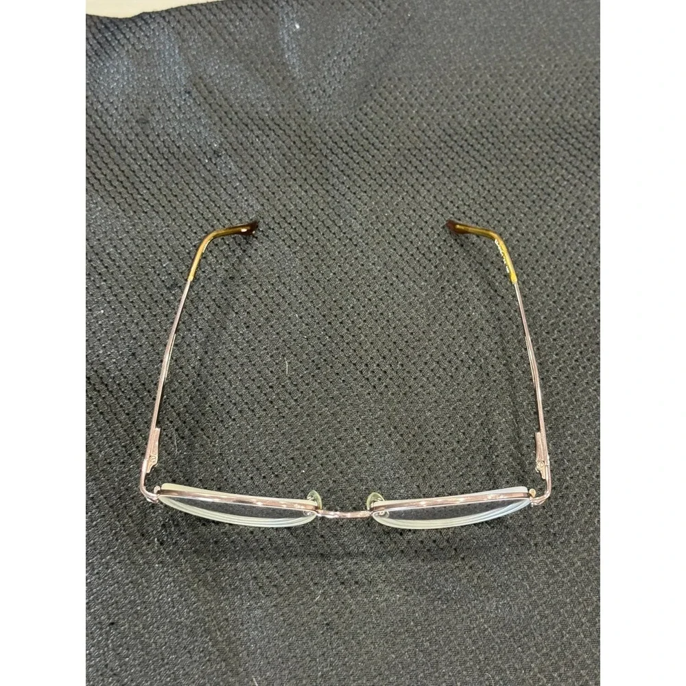 Vintage Elizabeth Arden EA-1016-1 Women Gunmetal Oval Eyeglasses Frame 52-17-130